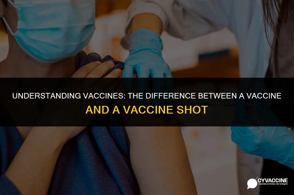 is it vaccine or vaccine shot