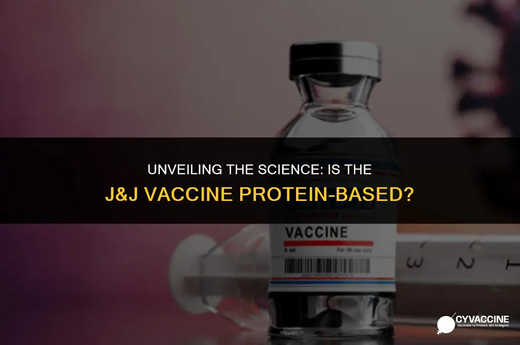 is j&j vaccine protein based
