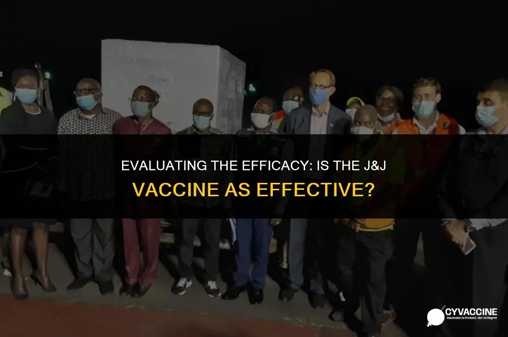 is j & j vaccine as good