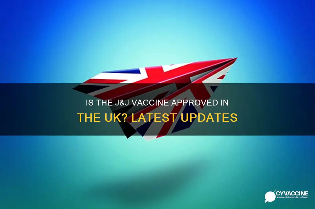 is j and j vaccine approved in uk