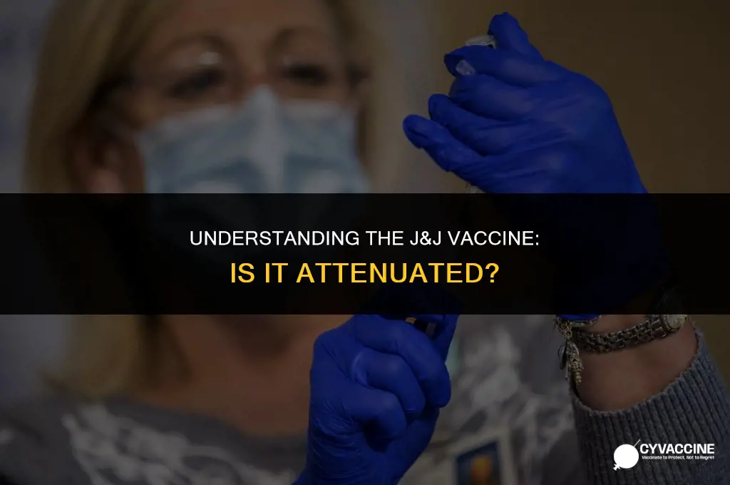 is j and j vaccine attenuated