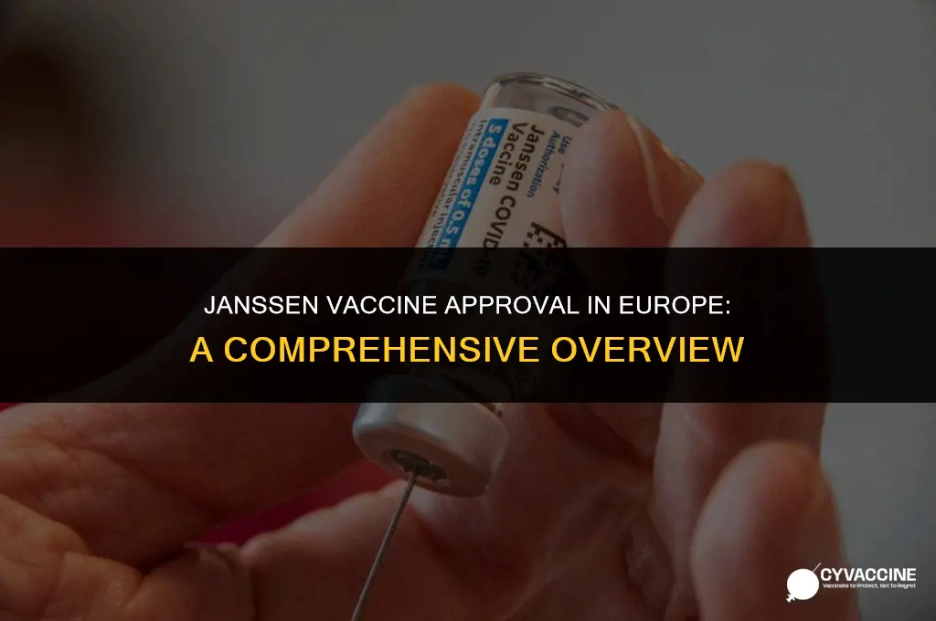is janssen vaccine accepted in europe