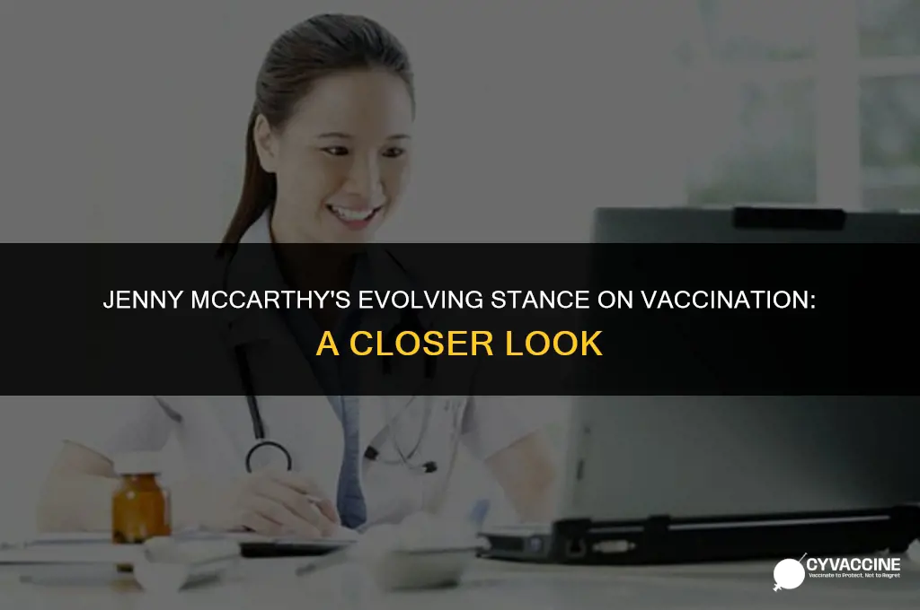 is jenny mcarthy still anti-vaccine