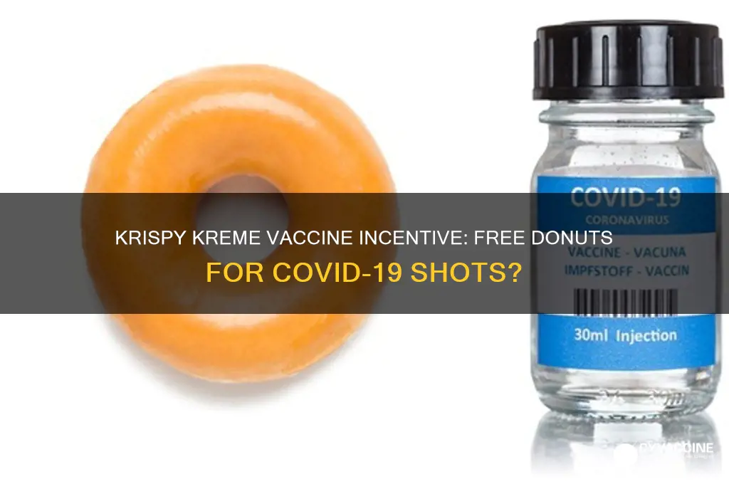 is krispy kreme doing free donuts for vaccines