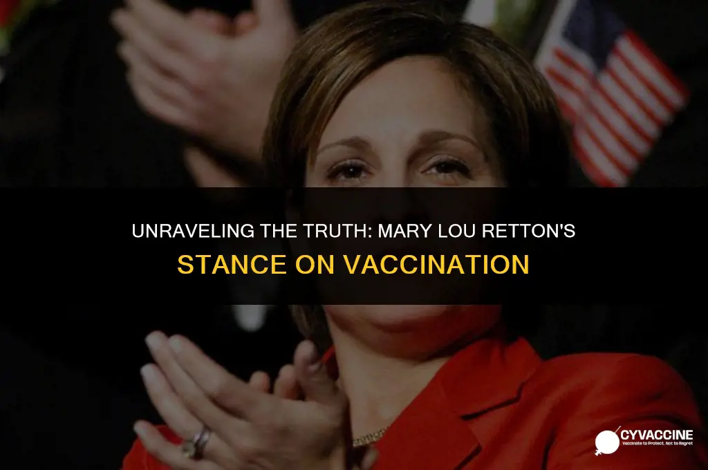is mary lou retton anti vaccine