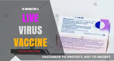 Understanding Menactra: The Facts About Live Virus Vaccines