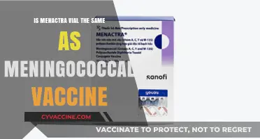Menactra Vial vs. Meningococcal Vaccine: Understanding the Key Differences