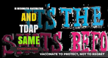 Understanding Immunizations: Meningitis Vaccination vs. Tdap - What's the Difference?