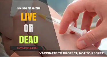 Understanding Meningitis Vaccines: Live vs. Dead - What You Need to Know