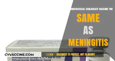 Meningococcal Conjugate Vaccine vs. Meningitis: Understanding the Key Differences