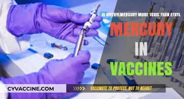 Methylmercury vs. Ethylmercury: Unraveling Vaccine Toxicity Concerns