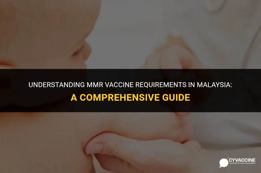 is mmr vaccine compulsory in malaysia