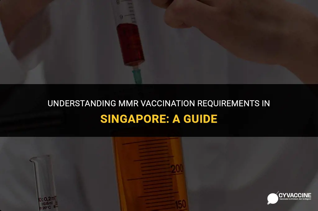 is mmr vaccine compulsory in singapore