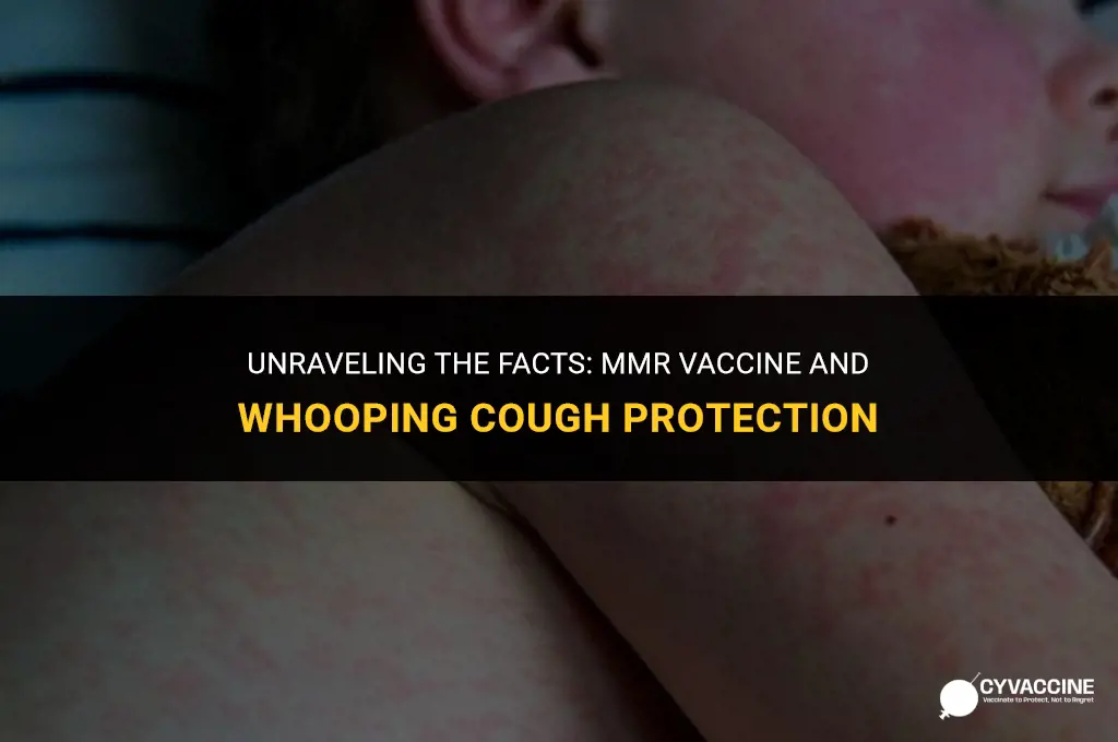 is mmr vaccine for whopping cough
