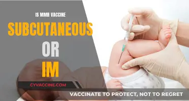 Understanding MMR Vaccine Administration: Subcutaneous vs. IM