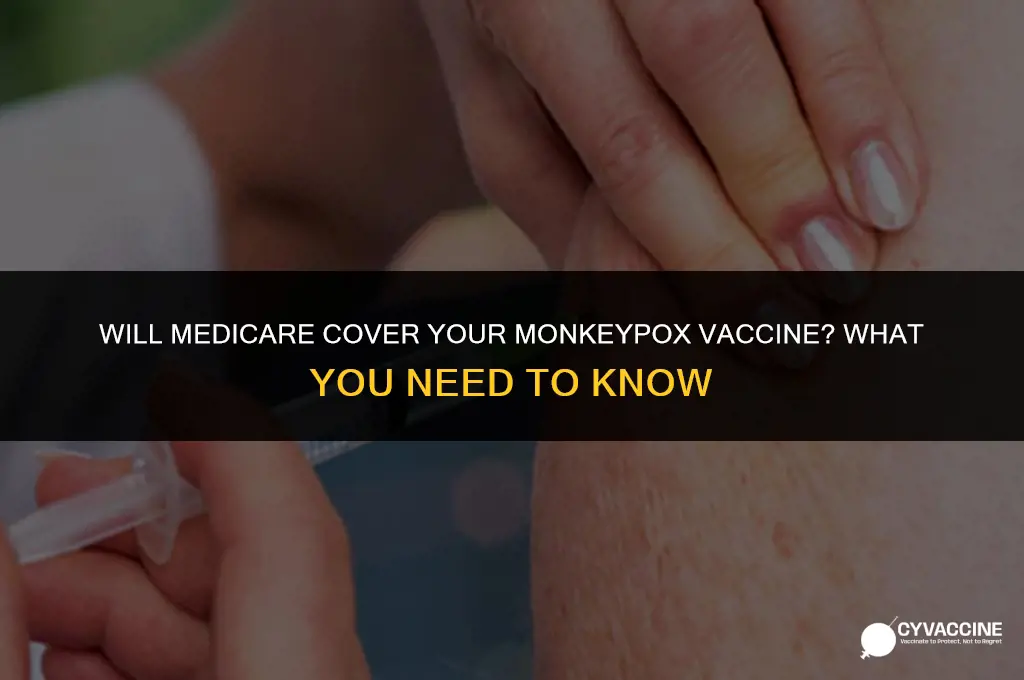 is monkeypox vaccine covered by medicare