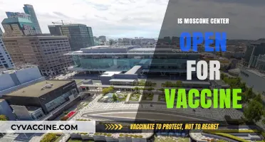 Moscone Center Vaccine Clinic: Open for Public Inoculations