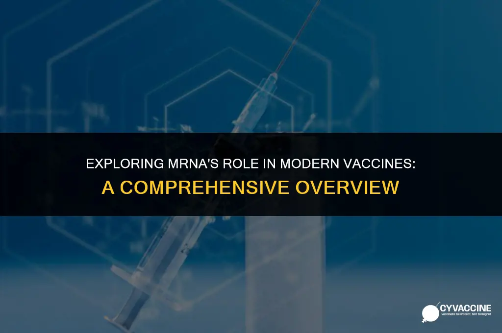 is mrna in any other vaccine