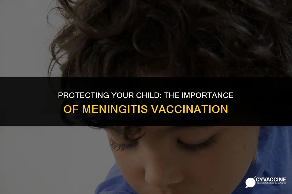is my kid vaccinated from menengitis