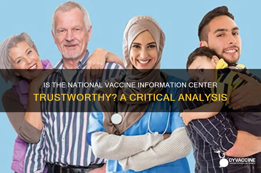 is national vaccine information center a credible organization