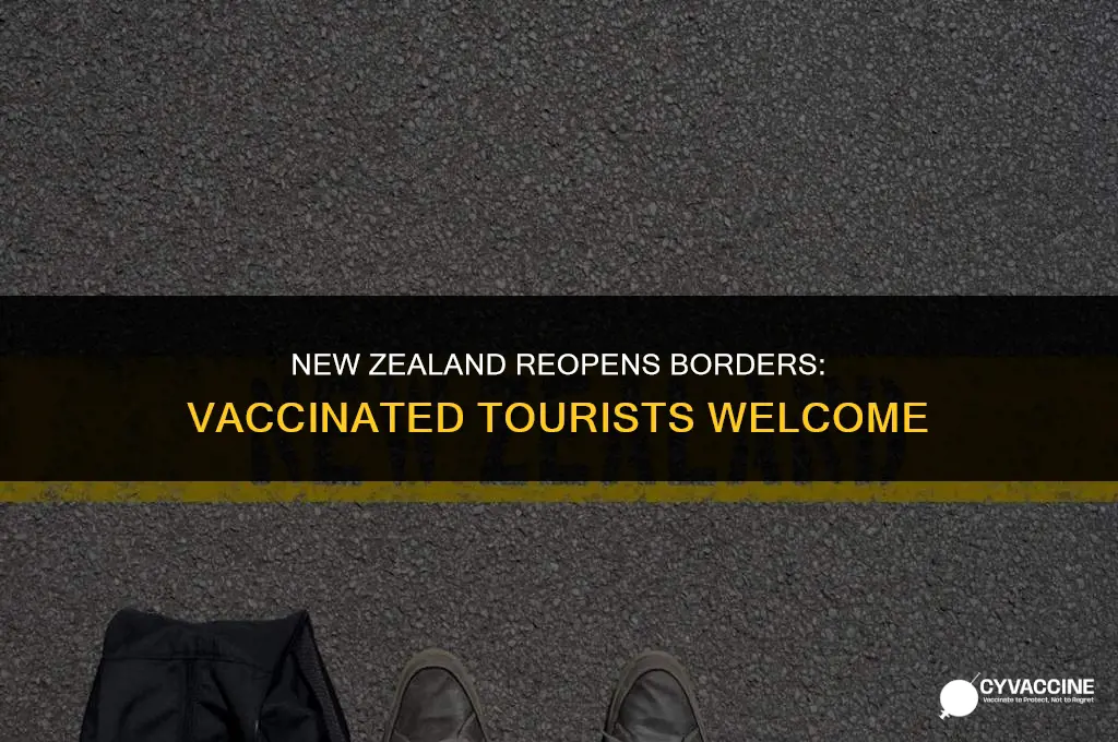 is new zealand allowing vaccinated tourists