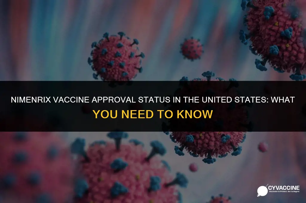 is nimenrix vaccine approved in us