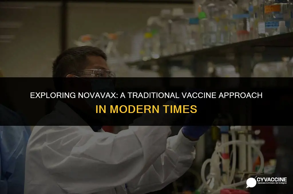 is novavax a more traditional vaccine