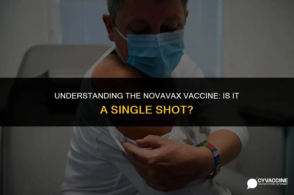 is novavax vaccine a single shot