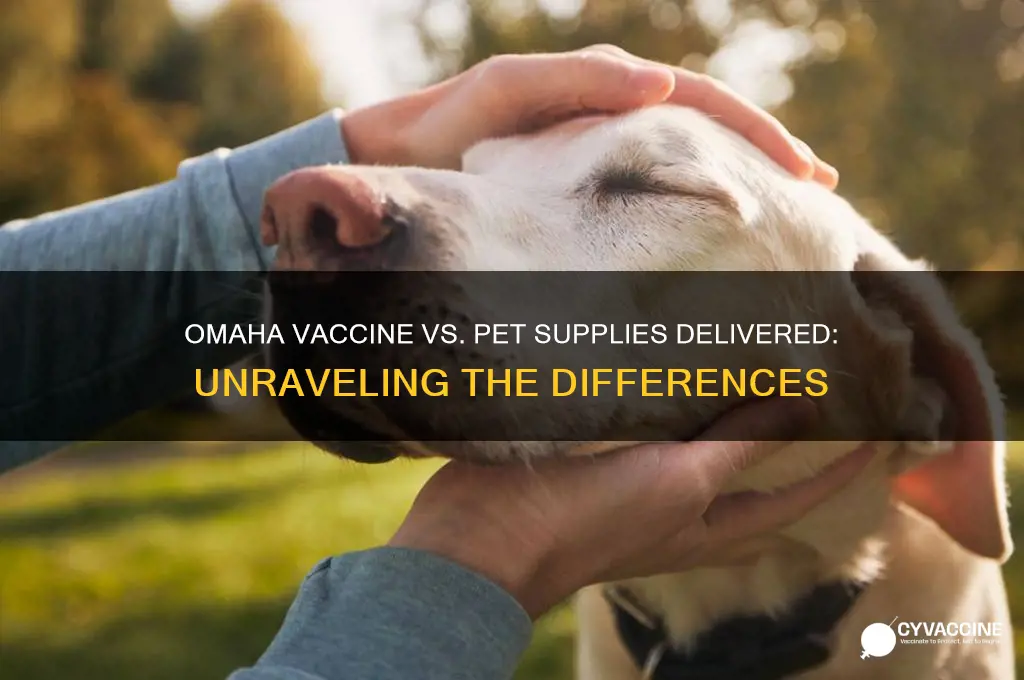 is omaha vaccine the same as pet supplies delivered