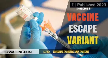 Unraveling the Mystery: Is Omicron a Vaccine Escape Variant?