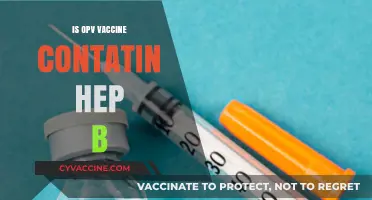 Does the OPV Vaccine Contain Hepatitis B? Facts and Myths