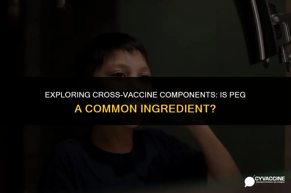 is peg in any other vaccine