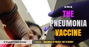 Exploring the Link: Peg in the Pneumonia Vaccine
