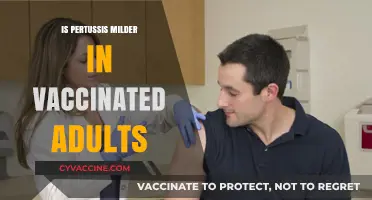 Vaccinated Adults: Are Pertussis Symptoms Really Milder?