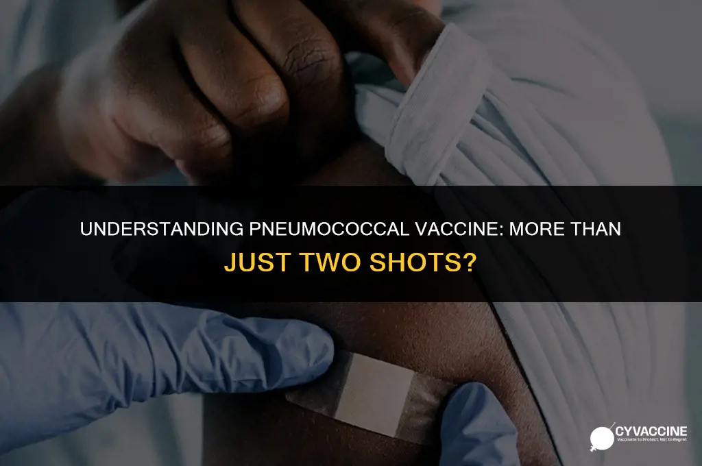 is pneumococcal vaccine only 2 shots