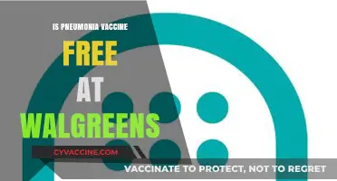 Walgreens' Pneumonia Vaccine: Free or Not? Unraveling the Facts
