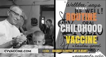 Polio Vaccine: A Crucial Part of Childhood Immunization