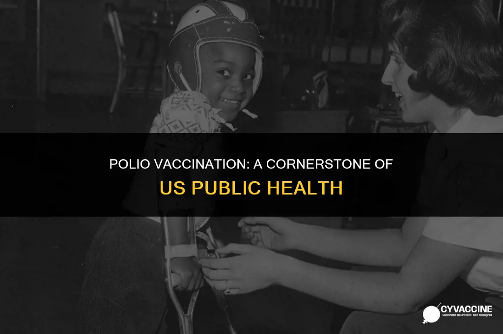 is polio a standard us vaccine