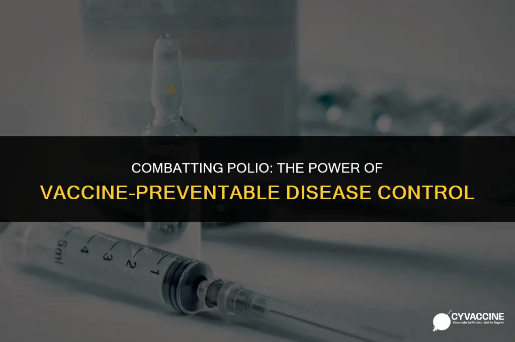 is polio a vaccine preventable disease