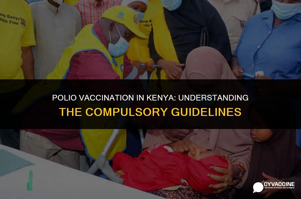 is polio vaccination compulsory for kenya