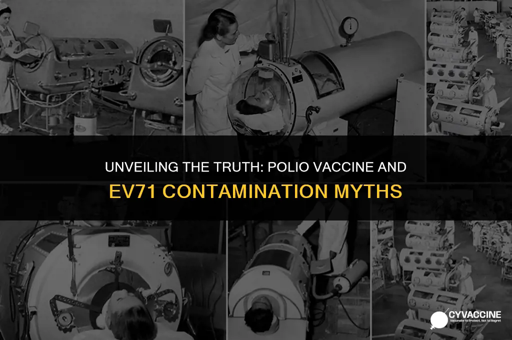 is polio vaccine contaminated with ev71
