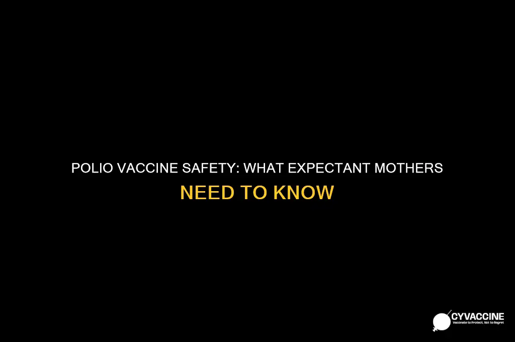 is polio vaccine contraindicated in pregnancy