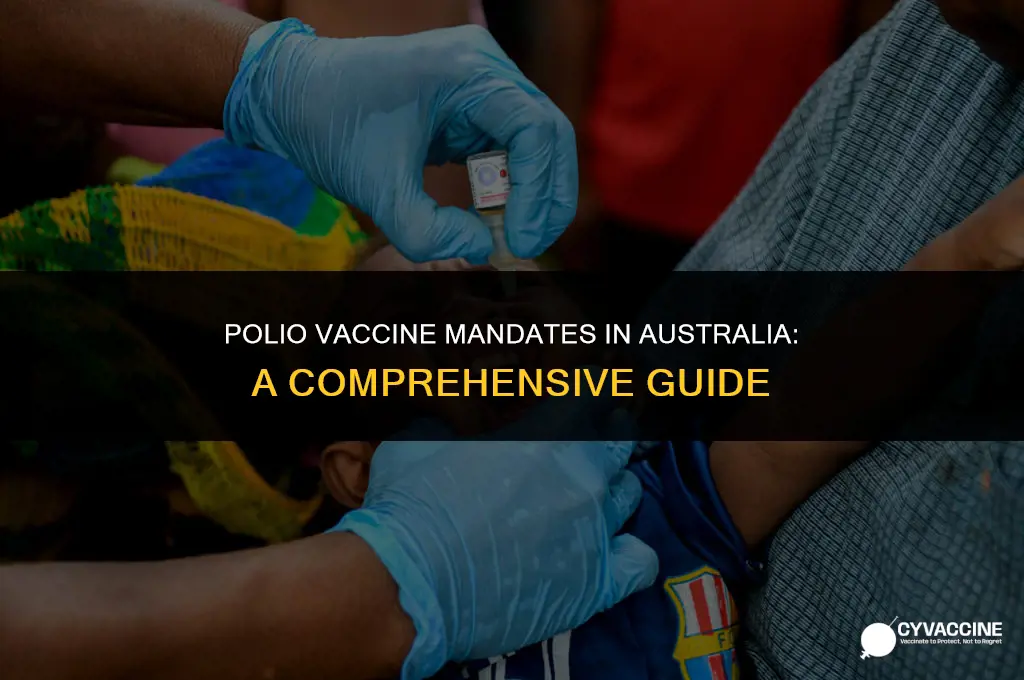 is polio vaccine mandatory in australia