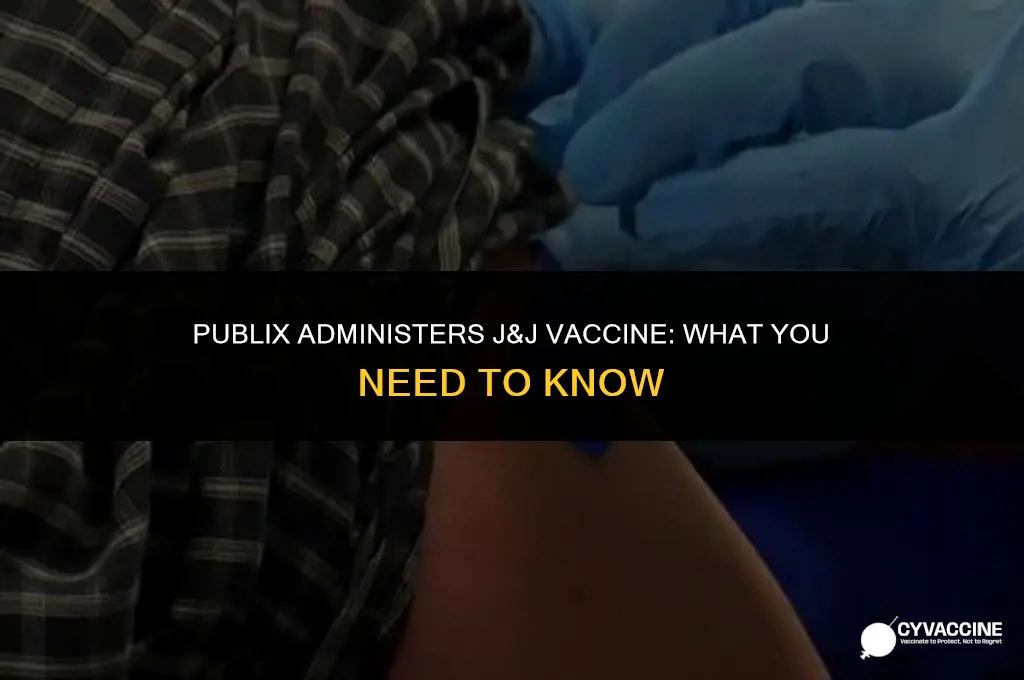 is publix giving j&j vaccine
