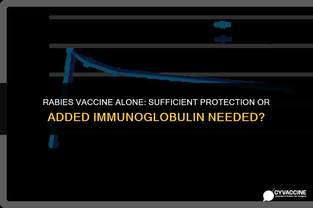 is rabies vaccine enough without immunoglobulin