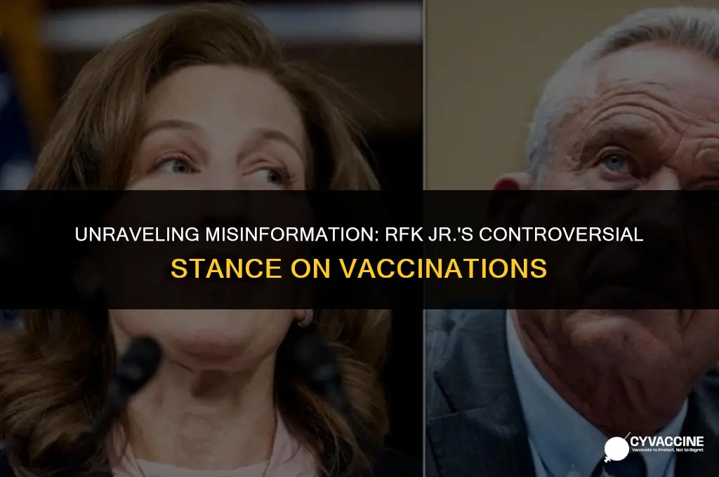 is rfk jr against all vaccinations