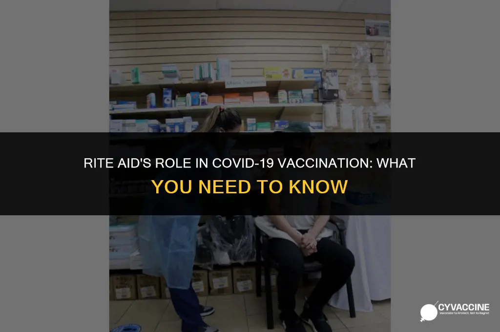is rite aid giving the vaccine