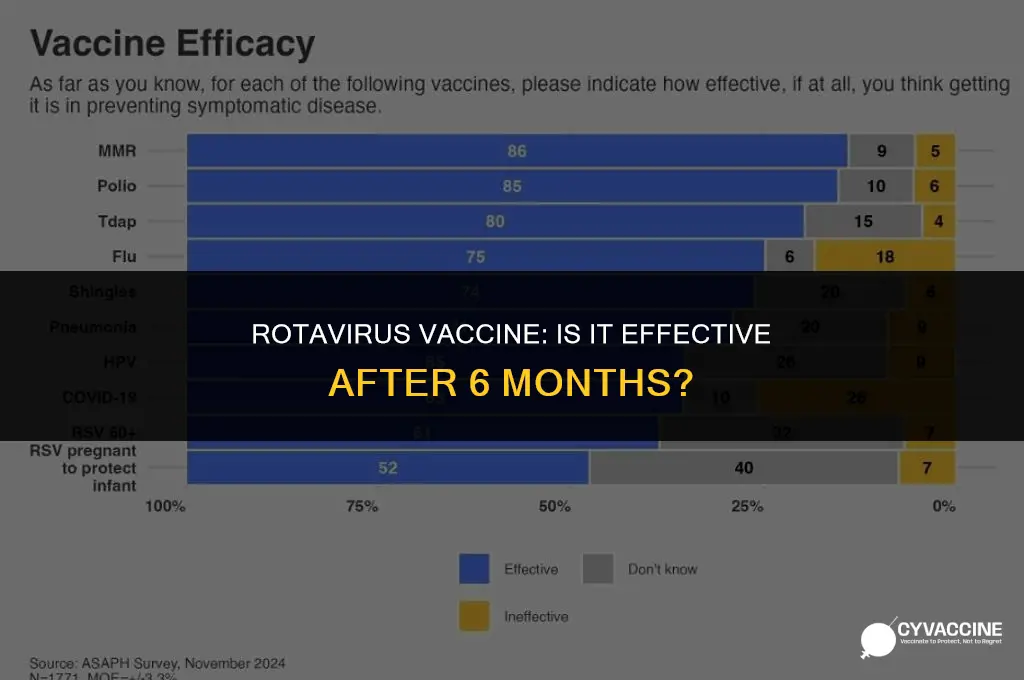 is rotavirus vaccine after 6 months
