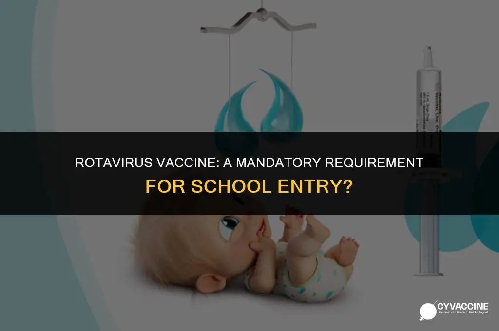 is rotavirus vaccine mandatory for school