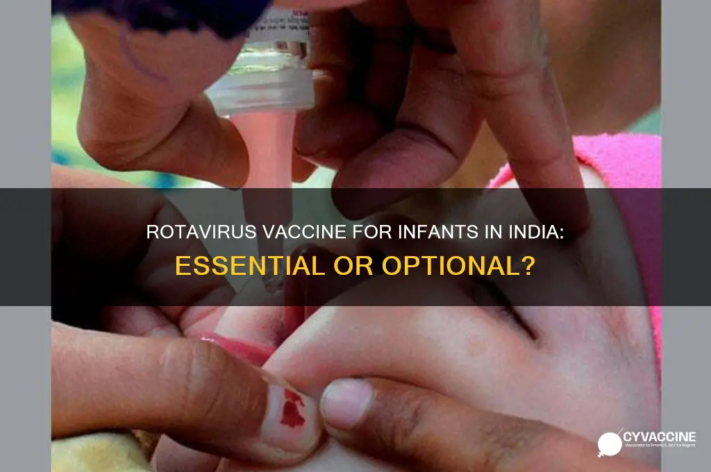 is rotavirus vaccine necessary for infants in india